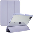 Puzdro pre iPad Pro 12.9" 2022/2021/2020 (6/5/4 gen.), Smartcase Hybrid, so slotom na stylus, fialové