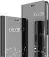 Obal na mobil pre LG K61, Clear View, čierne