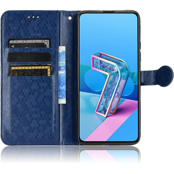 Flipové puzdro pre Xiaomi Redmi A5, Wallet Rhombus, modré
