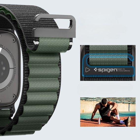 Spigen WBF1 remienok pre Apple Watch 8/9/10/11/SE/Ultra 1/2 (44/45/46/49 mm)