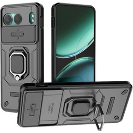 Puzdro pre OnePlus Nord 4, KickStand Camera Lens, čierne