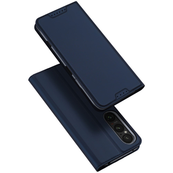 Dux Ducis Obal na mobil pre Sony Xperia 1 VI, Skinpro, tmavomodré