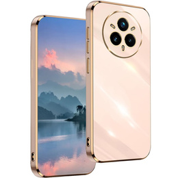 Puzdro pre Realme 14 Pro 5G, Glamour CamShield, ružové rose gold