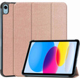 Puzdro pre iPad 10.9 2022 10 Gen, Smartcase s priestorom pre stylus, ružové