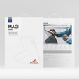 Puzdro pre Samsung Galaxy Tab S10+ Plus, Dux Ducis MAGI, ružové