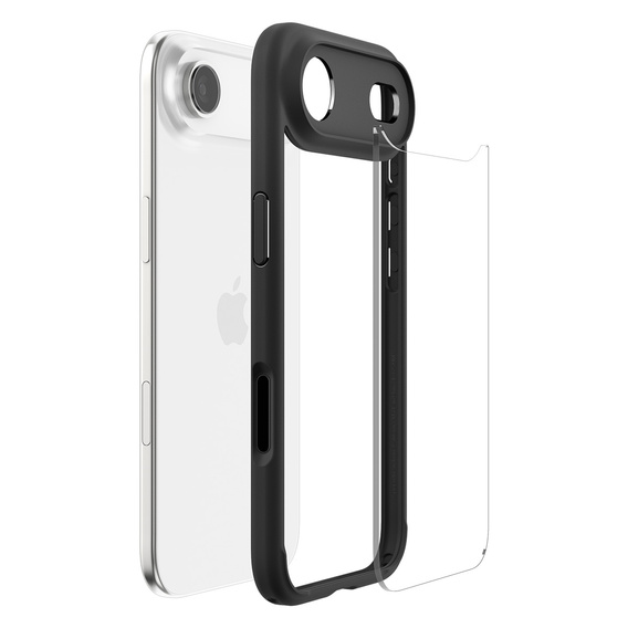 Spigen Ultra Hybrid Case pre iPhone Air, matná čierna