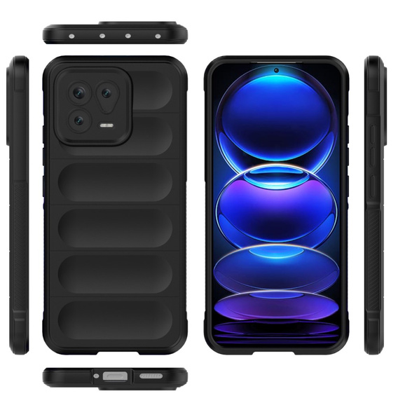 Obal na mobil pre Xiaomi 13, Gaming Shockproof, čierne