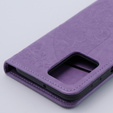 Klapkové puzdro pre Motorola Moto G54 5G, Butterfly, fialové