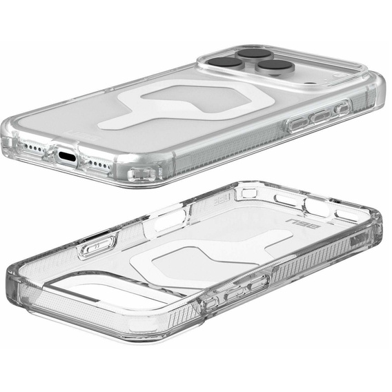 Puzdro Urban Armor Gear pre iPhone 17 Pro Max, Plyo MagSafe, Ice/White