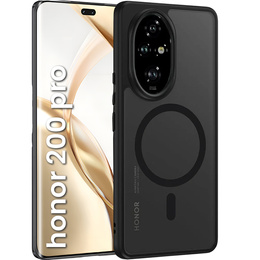 Puzdro pre Honor 200 Pro, pre MagSafe, ERBORD Matt Case, čierny