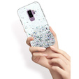 Obal na mobil pre Samsung Galaxy S9+ Plus, Glittery, priehľadné