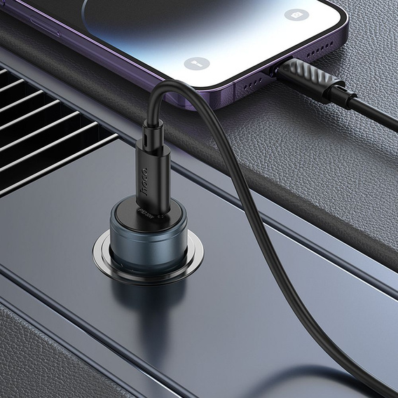 Hoco Z57 USB-C QC3.0 PD 30W nabíjačka do auta + kábel USB-C na Lightning