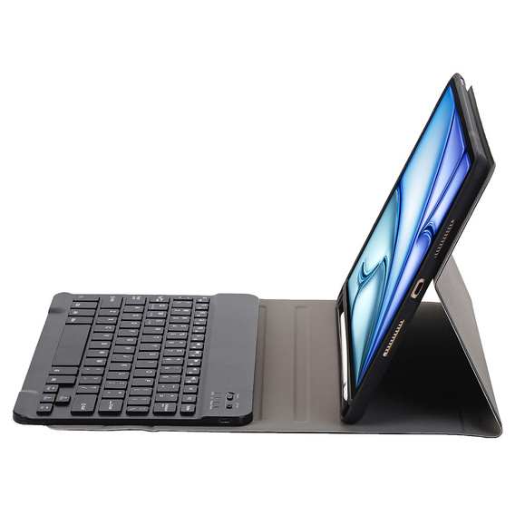 Puzdro + klávesnica Apple iPad Air 11" 6 gen. 2024, Leather Pen Slot, čierne