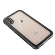 Puzdro pre iPhone X / XS, Shockproof, s fóliou, čierne