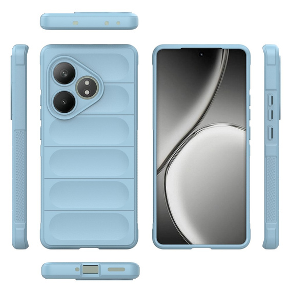 Obal na mobil pre Realme GT 6 / 6T, Gaming Shockproof, modré