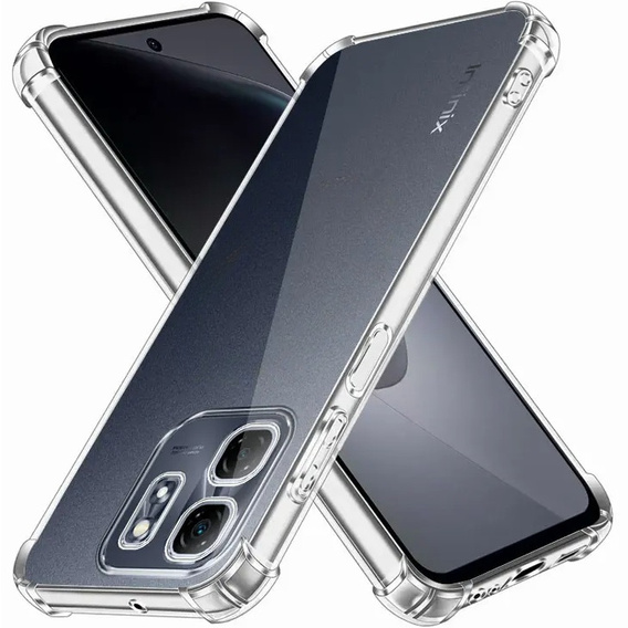 Obal na mobil pre Infinix Hot 50i 4G, Dropproof, priehľadné