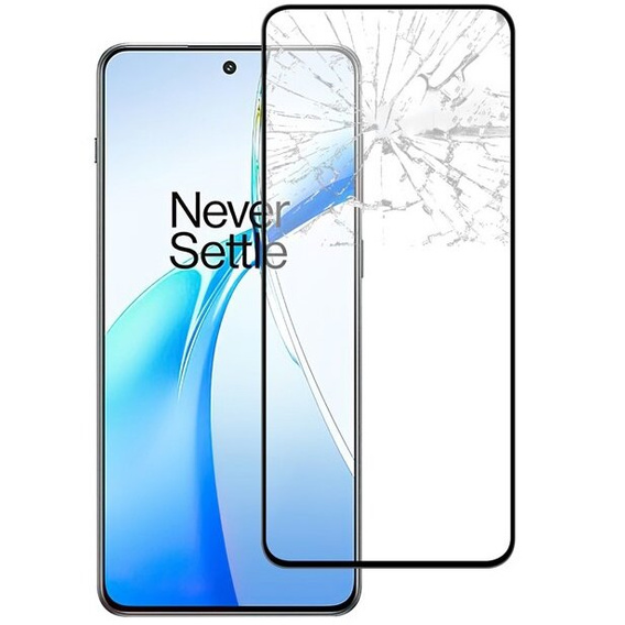 3D tvrdené sklo pre OnePlus Nord CE4 Lite, čierny rám