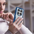 Puzdro pre Xiaomi Redmi Note 14 Pro 5G, Shockproof, s fóliou, tmavomodré