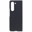 Puzdro pre Samsung Galaxy Z Fold5 5G, Aramid Fiber Cover, čierne
