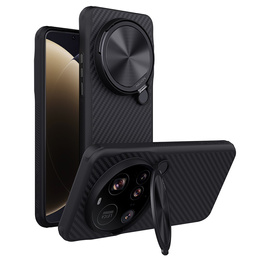 Puzdro pre Xiaomi 15 Ultra, pancierované Nillkin, Carbo Prop, pre Magsafe, čierne