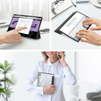 Puzdro pre Samsung Galaxy Tab S10 Ultra, Dux Ducis TOBY, čierne