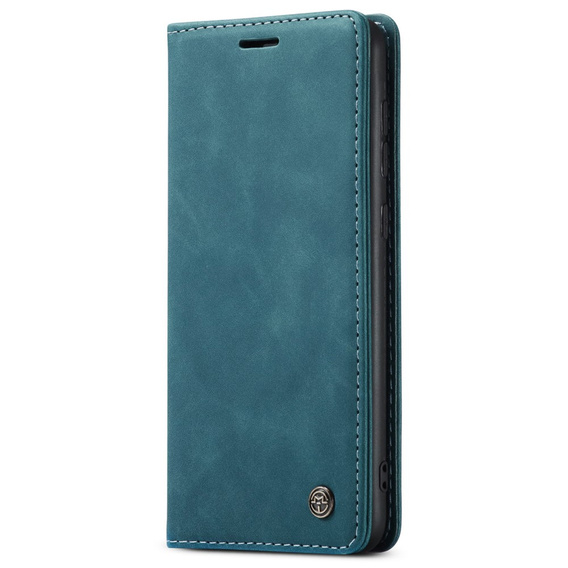 CASEME puzdro pre Samsung Galaxy A33 5G, Leather Wallet Case, zelený