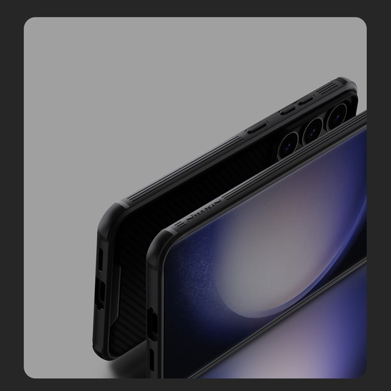 Puzdro pre Samsung Galaxy S24, pancierované Nillkin, CamShield Pro, čierne