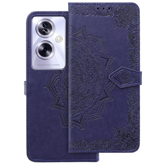 Klapkové puzdro pre Oppo A79 5G, Mandala, fialové