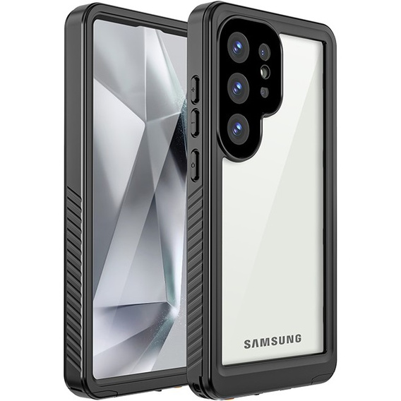 Vodotesné puzdro IP68 pre Samsung Galaxy S25 Ultra, čierne