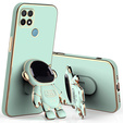 Obal na mobil pre Oppo A15/A15S, Astronaut, zelený