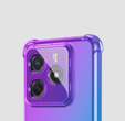 Puzdro pre Xiaomi Redmi Note 14 5G, Gradient Dropproof, Fialová / modrá