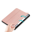 Puzdro pre Samsung Galaxy Tab S9 FE+ Plus, Smartcase s priestorom pre stylus, ružové rose gold