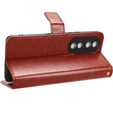 Klapkové puzdro pre Honor 90, Crazy Horse Wallet, hnedé