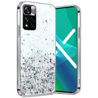 Obal na mobil pre Xiaomi Redmi Note 11 Pro 4G/5G, Glittery, priehľadné