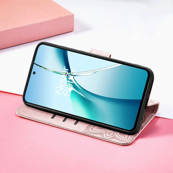 Klapkové puzdro pre Samsung Galaxy S25 Edge, Butterfly, ružové rose gold