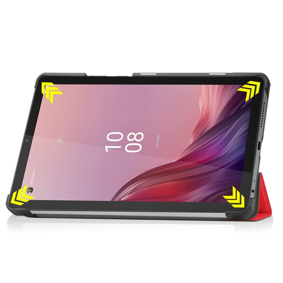 Puzdro pre Lenovo Tab M9, Smartcase, červené