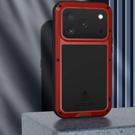 Puzdro s tvrdeným sklom pre iPhone 17 Pro