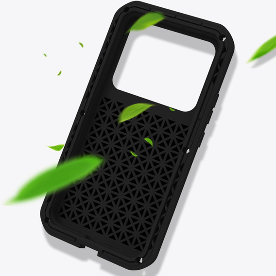 Love Mei Obal na mobil pre Xiaomi 13 Pro, armored without glass, čierne