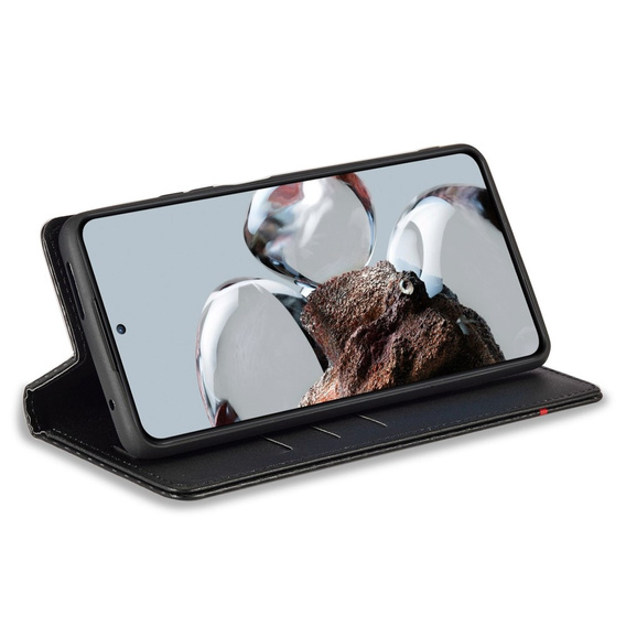 Klapkové puzdro pre Xiaomi 12T / 12T Pro, LC.IMEEKE, čierne
