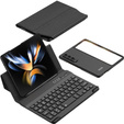 Puzdro + klávesnica Samsung Galaxy Z Fold4 5G, Carbon Fiber, čierne