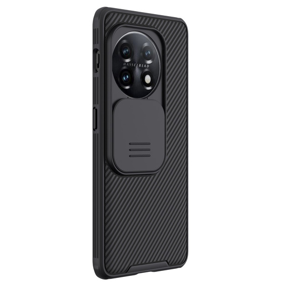 Puzdro pre OnePlus 11 5G, pancierované Nillkin, CamShield Pro, čierne