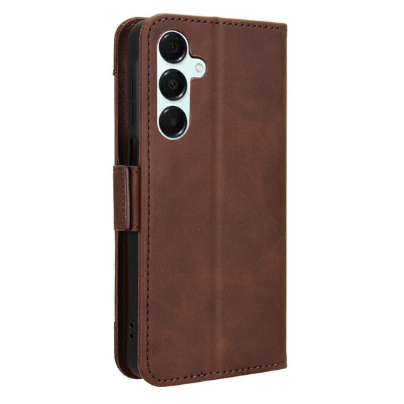 Klapkové puzdro pre Samsung Galaxy A16, Card Slot, hnedé