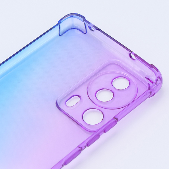 Puzdro pre Xiaomi 13 Lite, Gradient Dropproof, Fialová / modrá
