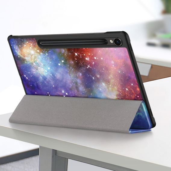Obal na mobil pre Samsung Galaxy Tab S9, Smartcase Hybrid Pen Slot, galactic