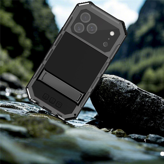 Puzdro R-JUST s podstavcom pre iPhone 17 Pro