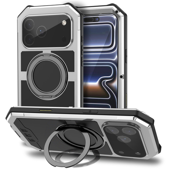 Puzdro R-JUST s MagSafe a stojanom pre iPhone 17 Pro Max