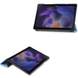 Puzdro pre Samsung Galaxy Tab A8 10.5 SM-X200 SM-X205, Smartcase, modré