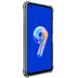 IMAK Obal na mobil pre Asus Zenfone 9 5G / 10 5G, Dropproof, transparentné / čierne