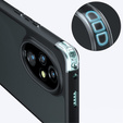Obal na mobil pre Honor 200 Pro 5G, Fusion Hybrid, transparentné / čierne
