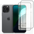 2x tvrdené sklo ERBORD 3D pre iPhone 17 Pro/17/16 Pro pre celý displej